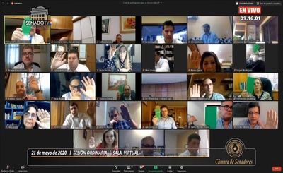 Senado mantendrá sesiones virtuales por recomendación de Mazzoleni