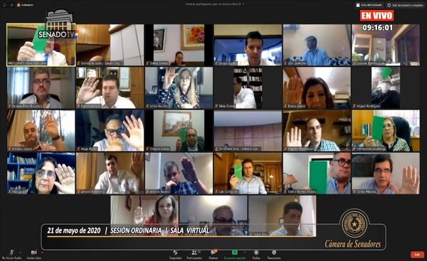 Senado mantendrá sesiones virtuales por recomendación de Mazzoleni