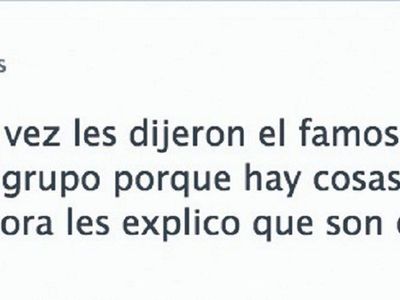 Destapó chats de un grupo de  infieles y se hizo viral