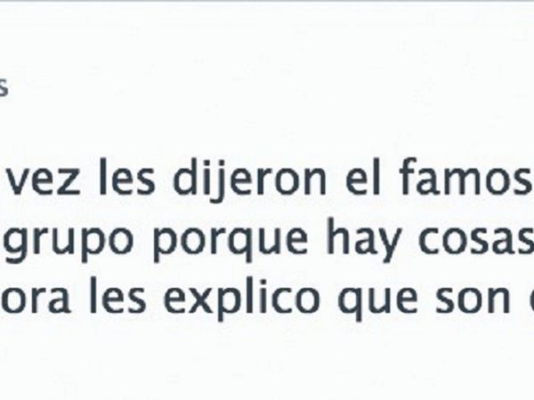 Destapó chats de un grupo de infieles y se hizo viral