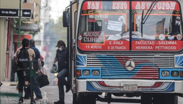 Buses podrán circular con hasta 10 personas paradas | Noticias Paraguay