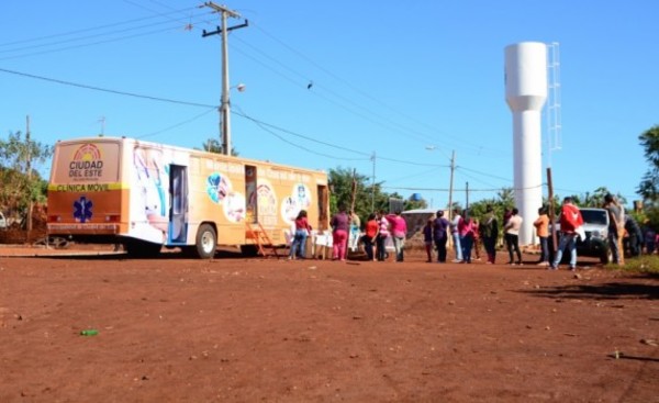 Clínica Móvil Municipal ya brinda asistencia médica en asentamientos