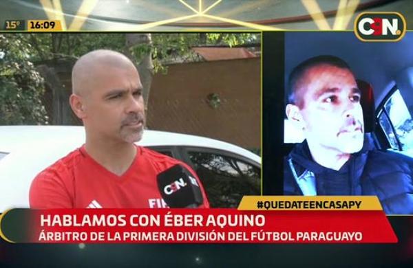 Conversamos con Eber Aquino, árbitro de la APF - C9N