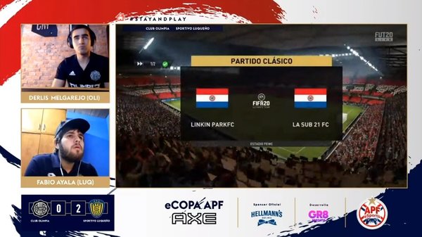 APF eSports: Con “Gol de oro”, Luque eliminó a Olimpia y se instaló en semifinales - Megacadena — Últimas Noticias de Paraguay