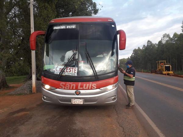 Buses registraron un incremento de pasajeros