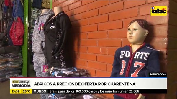 Mercado 4: Abrigos a precios de oferta durante la cuarentena - ABC Noticias - ABC Color