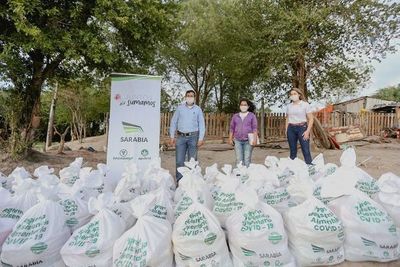 Grupo Sarabia donó 800 kits de alimentos en Villeta - Brand Lab - ABC Color