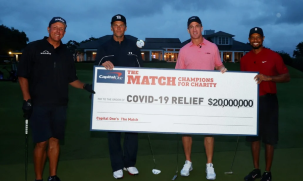 Tiger Woods y la millonaria donación a las víctimas del covid-19