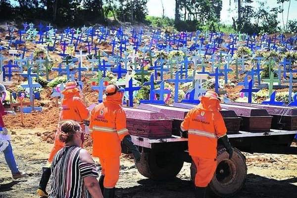 Brasil supera los 360.000 casos de COVID-19 y los muertos suman 22.666 | Info Caacupe