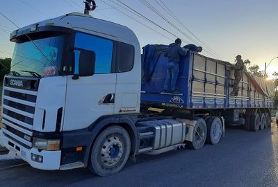 Incautan 27 toneladas de cal en control de Vista Alegre » Ñanduti
