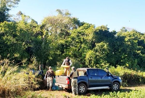 Hallan  carga de marihuana en plena  reserva Morombí - Judiciales y Policiales - ABC Color