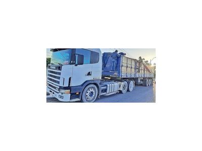 En puesto de control aduanero detienen una carga ilegal  con 27.000 kilos de cal
