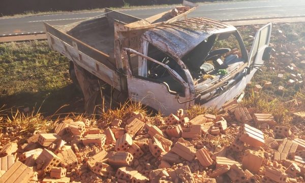 Violento accidente en Yguazú