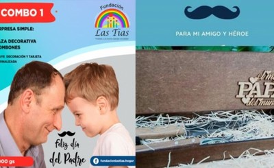 Hogar Las Tías prepara regalos por el Día del Padre para solventarse