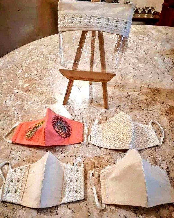 ¡Talento y creatividad! Artesanas confeccionarán y donarán mascarillas bordadas - Megacadena — Últimas Noticias de Paraguay