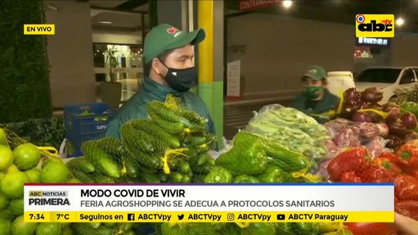 Modo covid de vivir en la feria de Agroshopping - ABC Noticias - ABC Color