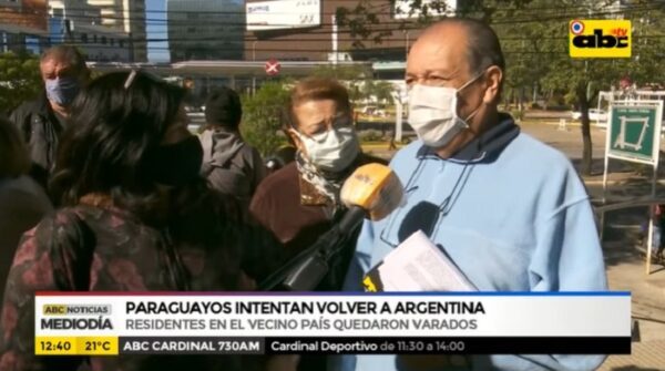Paraguayos buscan volver a Argentina