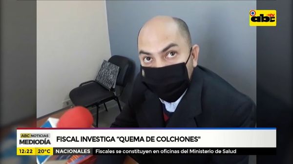 Fiscalía investiga quema de colchones en Caaguazú - ABC Noticias - ABC Color