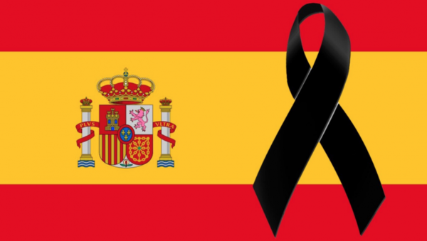 HOY / Decretan luto en España por diez días en tributo a víctimas del covid-19