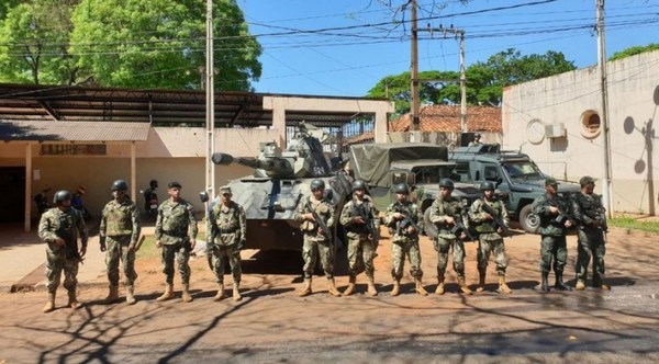 Militar que estuvo haciendo guardia en la cárcel de CDE dio positivo al COVID-19