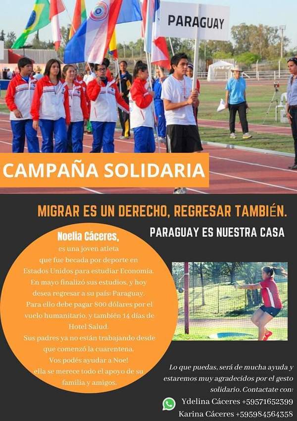 Campaña solidaria para volver a casa