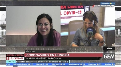 HOY / Marina Giménez, estudiante paraguaya en Hungría, nos comenta sobre la situación actual de Hungría frente al Covid-19
