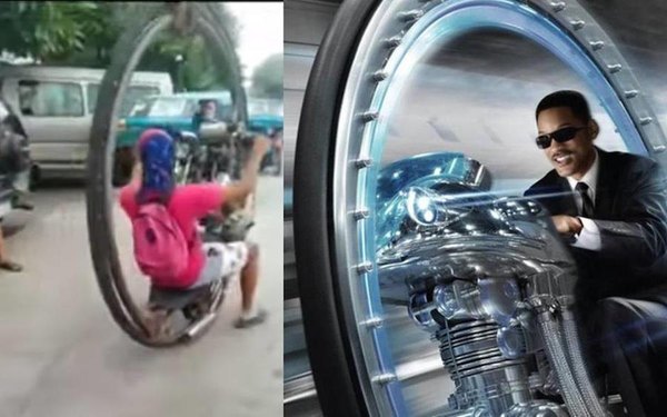 Ojapo moto igual a la de famosa peli | Crónica
