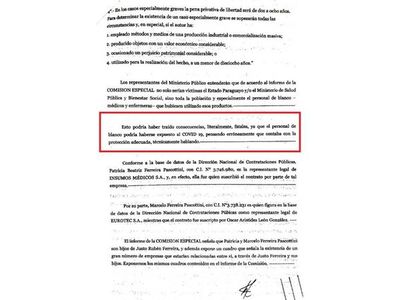 Lenta reacción de Mazzoleni para denunciar irregular adquisición