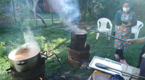 Bañadenses exigen alimentos a la SEN para las ollas populares