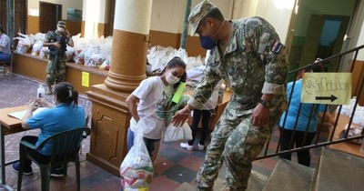 Hoy concluye tercera entrega de kits alimenticios a instituciones de la capital