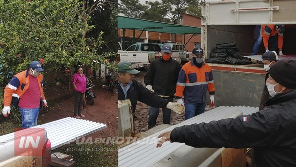 PROSIGUE ASISTENCIA A FAMILIAS AFECTADAS POR ÚLTIMO TEMPORAL