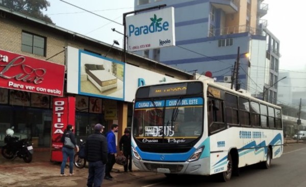 Municipalidad de CDE mantiene los control preventivos en colectivos