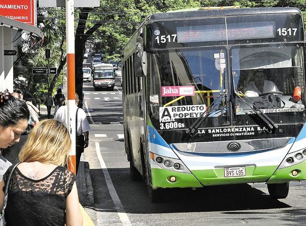 Suben el subsidio: Transportistas se embolsarán G. 400 millones más al mes - Nacionales - ABC Color