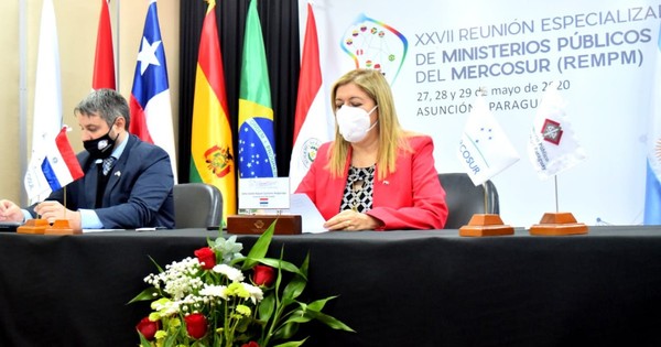 Sandra Quiñónez dio apertura a la XXVII reunión de fiscales del Mercosur