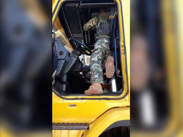 Camioneros denuncian controles abusivos en la frontera sin medidas sanitarias