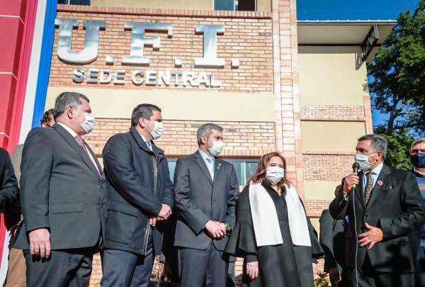 La UFI inaugura moderno local en Ypacaraí • Luque Noticias