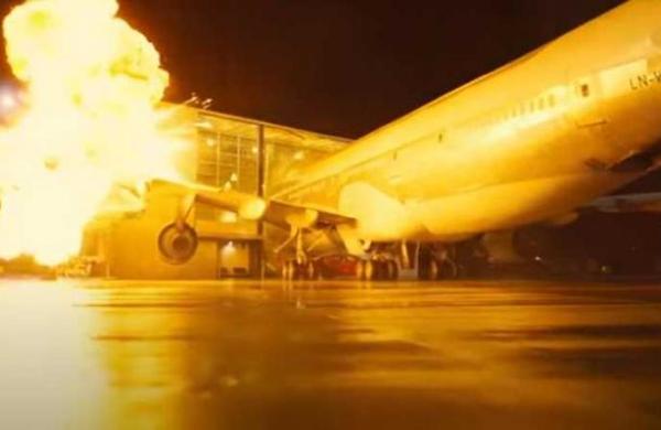 Christopher Nolan chocó un avión 747 real para una escena de la película 'Tenet' - C9N