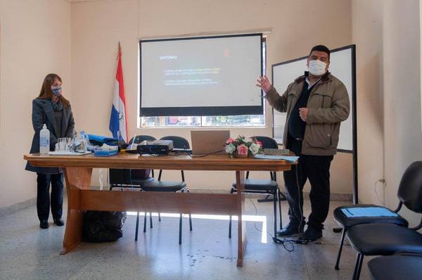 SEGURIDAD PENITENCIARIA: CAPACITAN SOBRE MANEJO MODO COVID-19 A PLANTEL PENITENCIARIO