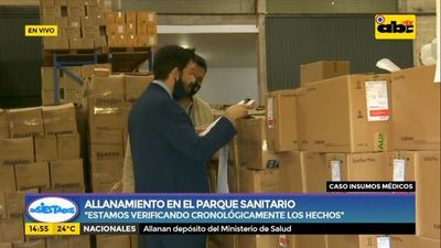 Insumos COVID: fiscales incautan muestras en el depósito de Salud  - Periodísticamente - ABC Color