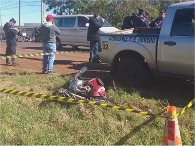 Motociclista fallece atropellado por una camioneta en Pedro Juan Caballero