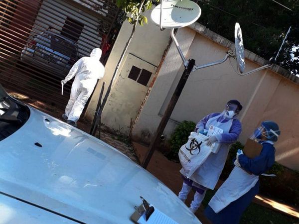 Autoridades de PJC allanan casa por caso Covid positivo