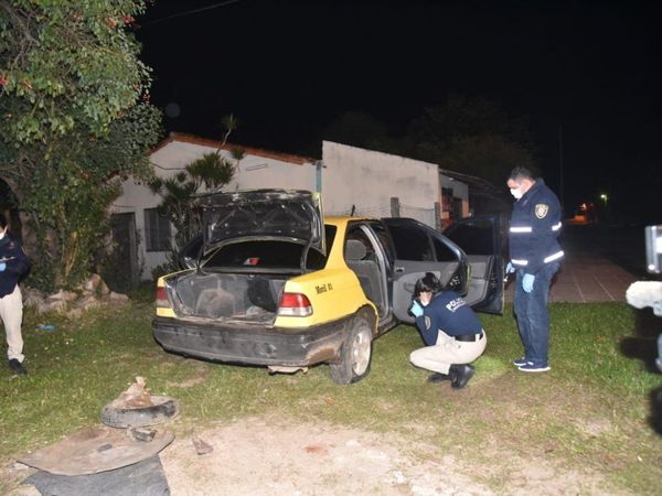 Mellizos asaltaron a un taxista