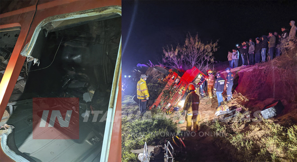 VUELCO DE CAMIÓN CAMINO A RAUL PEÑA DEJA A CONDUCTOR HERIDO