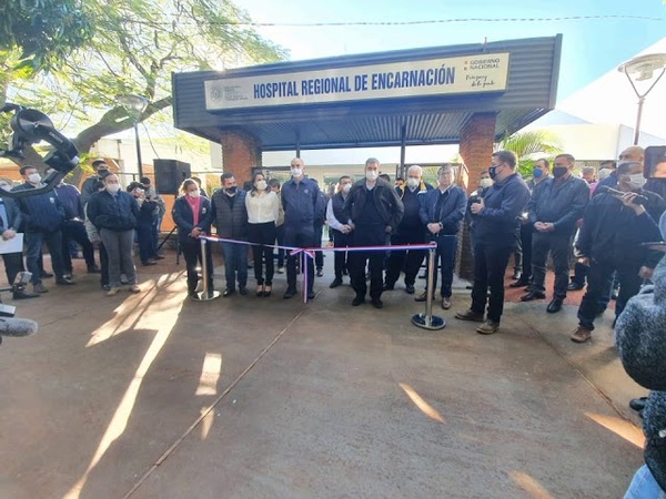 GOBIERNO INAUGURA OBRAS EN EL HOSPITAL REGIONAL DE ENCARNACIÓN