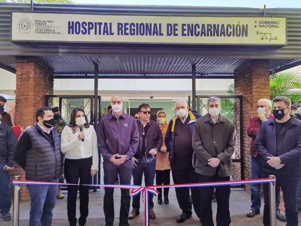 En tiempo de pandemia, Gobierno invierte en hospitales de Itapúa - El Trueno