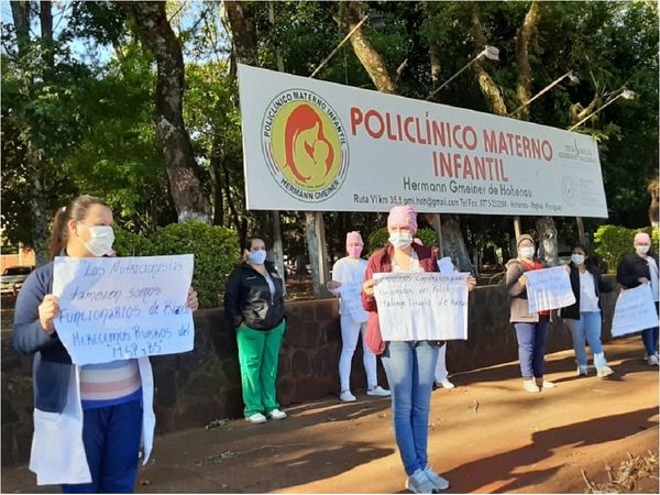 Hohenau: Enfermeros piden contratos con el Ministerio de Salud