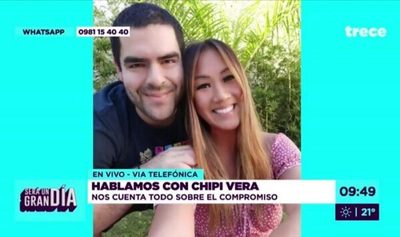 Yolanda Park y Chipi Vera están comprometidos