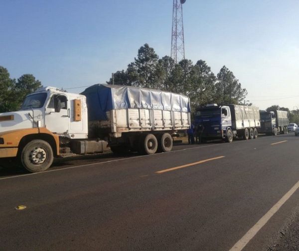 Camionero llegó de Chile y está internado con COVID-19