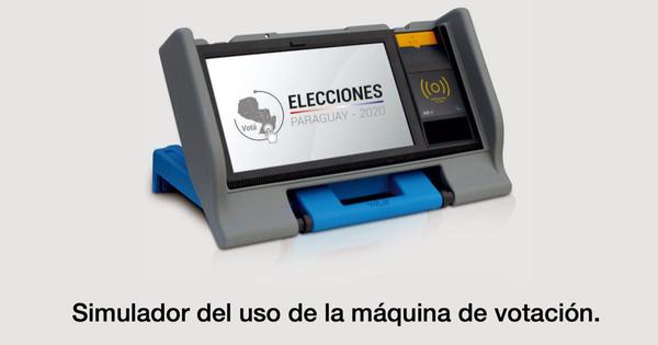 Justicia Electoral implementa un simulador para practicar el voto electrónico