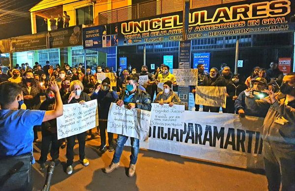 Exigen justicia para comerciante asesinado y repudian ola de inseguridad - ABC en el Este - ABC Color